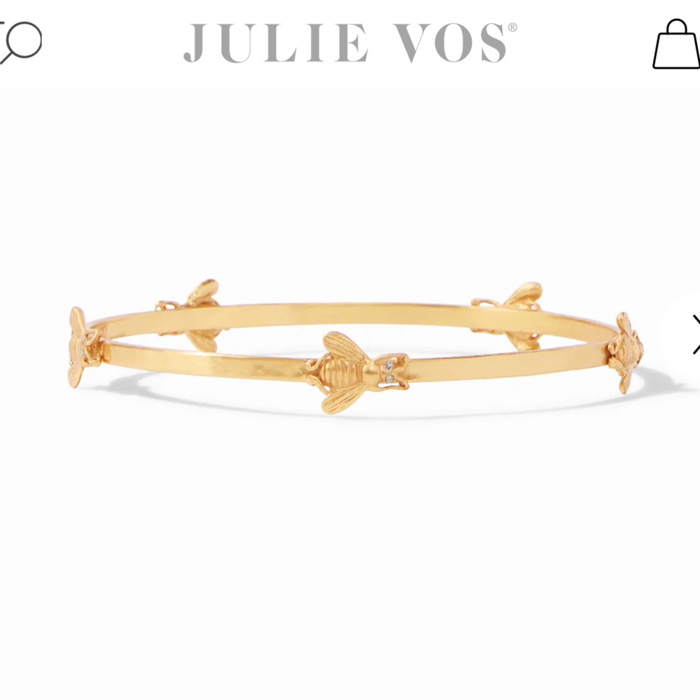 Julie Vos Bee Bangle in Box — Worn Just a Few Times